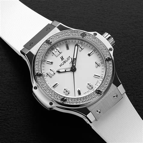 hublot big bang steel white diamonds price|hublot diamond bezel.